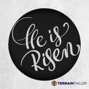 He Is Risen Spare Tire Cover