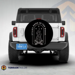 It's All Good in the Woods Spare Tire Cover