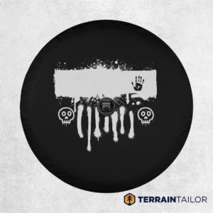 Jeep Graffiti Spare Tire Cover