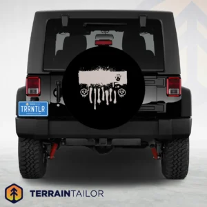 Jeep Graffiti Spare Tire Cover
