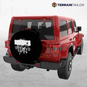 Jeep Graffiti Spare Tire Cover