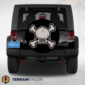 Jeep Skull and Crossbones Spare Tire Cover