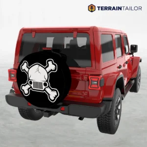Jeep Skull and Crossbones Spare Tire Cover