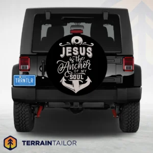Jesus Is the Anchor of My Soul Spare Tire Cover