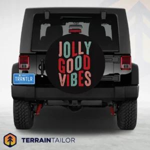 Jolly Good Vibes Spare Tire Cover