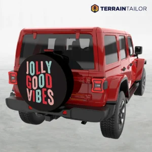 Jolly Good Vibes Spare Tire Cover