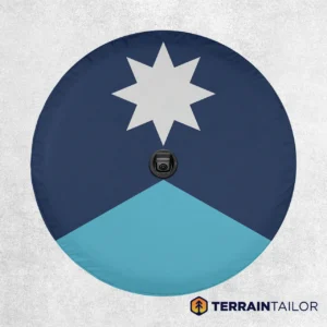 Minnesota State Flag Spare Tire Cover