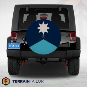 Minnesota State Flag Spare Tire Cover