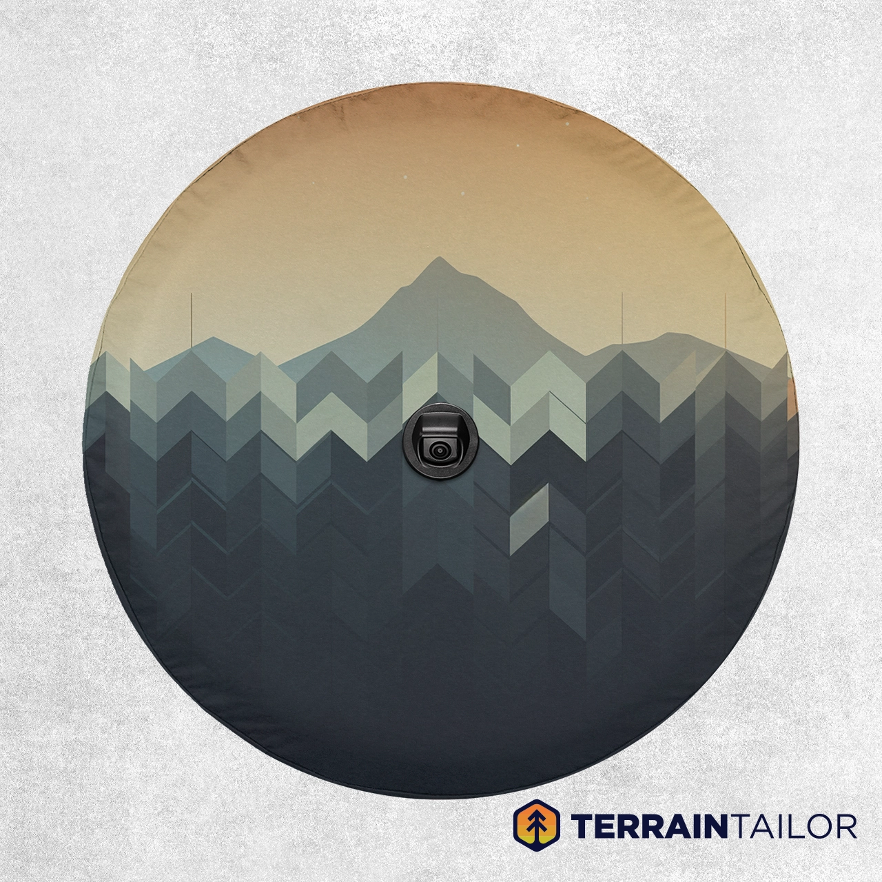 Modern Mountain Arrows Spare Tire Cover