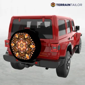 Autumn Mandala Tire Cover