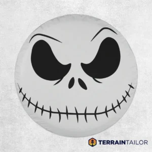 Jack Skellington Skull Face Spare Tire Cover