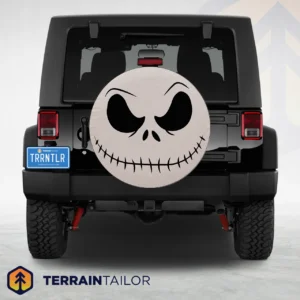 Jack Skellington Skull Face Spare Tire Cover