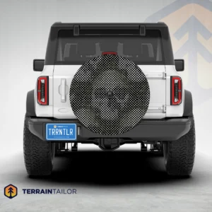 Star Skull Pattern Spare Tire Cover