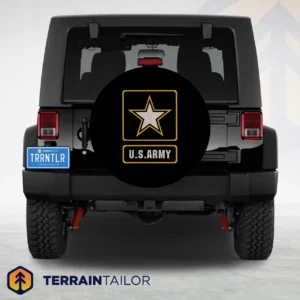 U.S. Army Star Emblem Spare Tire Cover