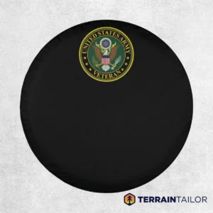 U.S. Army Veteran Seal Spare Tire Cover