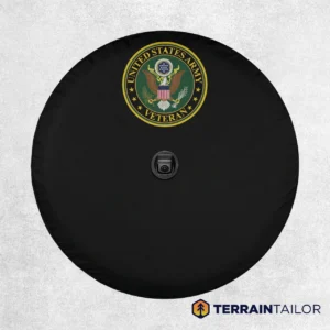 U.S. Army Veteran Seal Spare Tire Cover