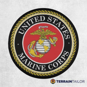 United States Marine Corps Seal Spare Tire Cover