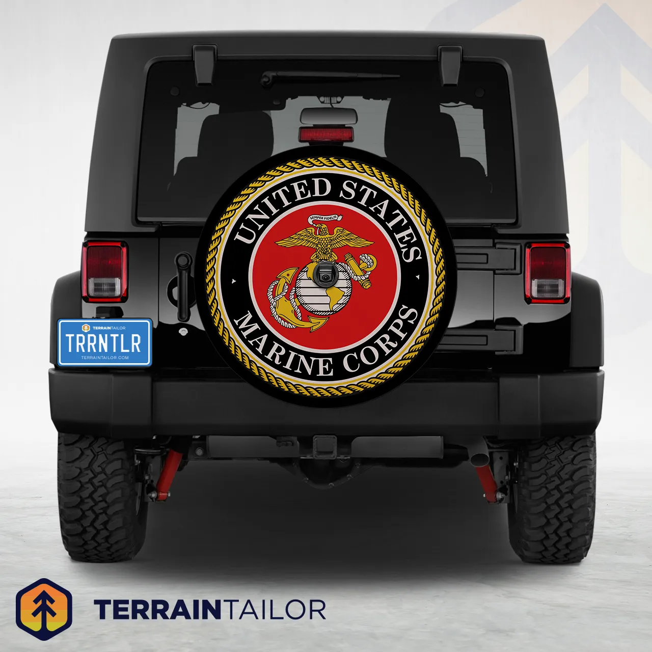 United States Marine Corps Seal Spare Tire Cover