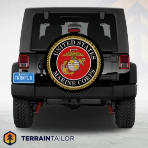 United States Marine Corps Seal Spare Tire Cover