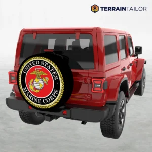United States Marine Corps Seal Spare Tire Cover