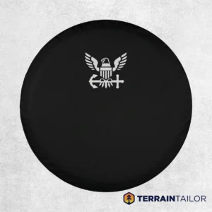 U.S. Navy Minimal Emblem Spare Tire Cover