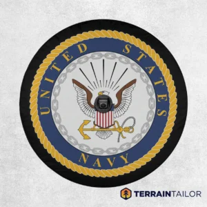 United States Navy Seal Spare Tire Cover
