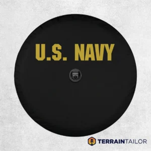 U.S. Navy Text Spare Tire Cover