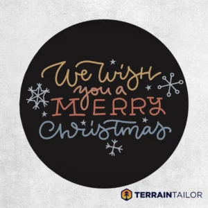 We Wish You a Merry Christmas Spare Tire Cover