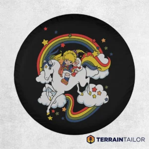 Rainbow Brite & Starlite Spare Tire Cover