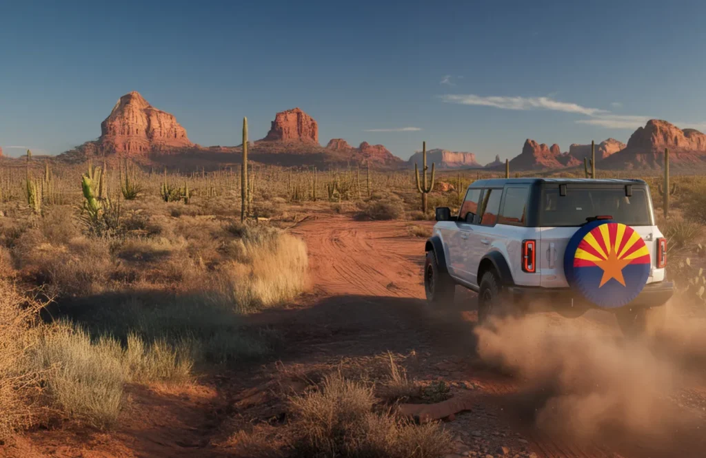 TerrainTailor State Flag Tire Covers